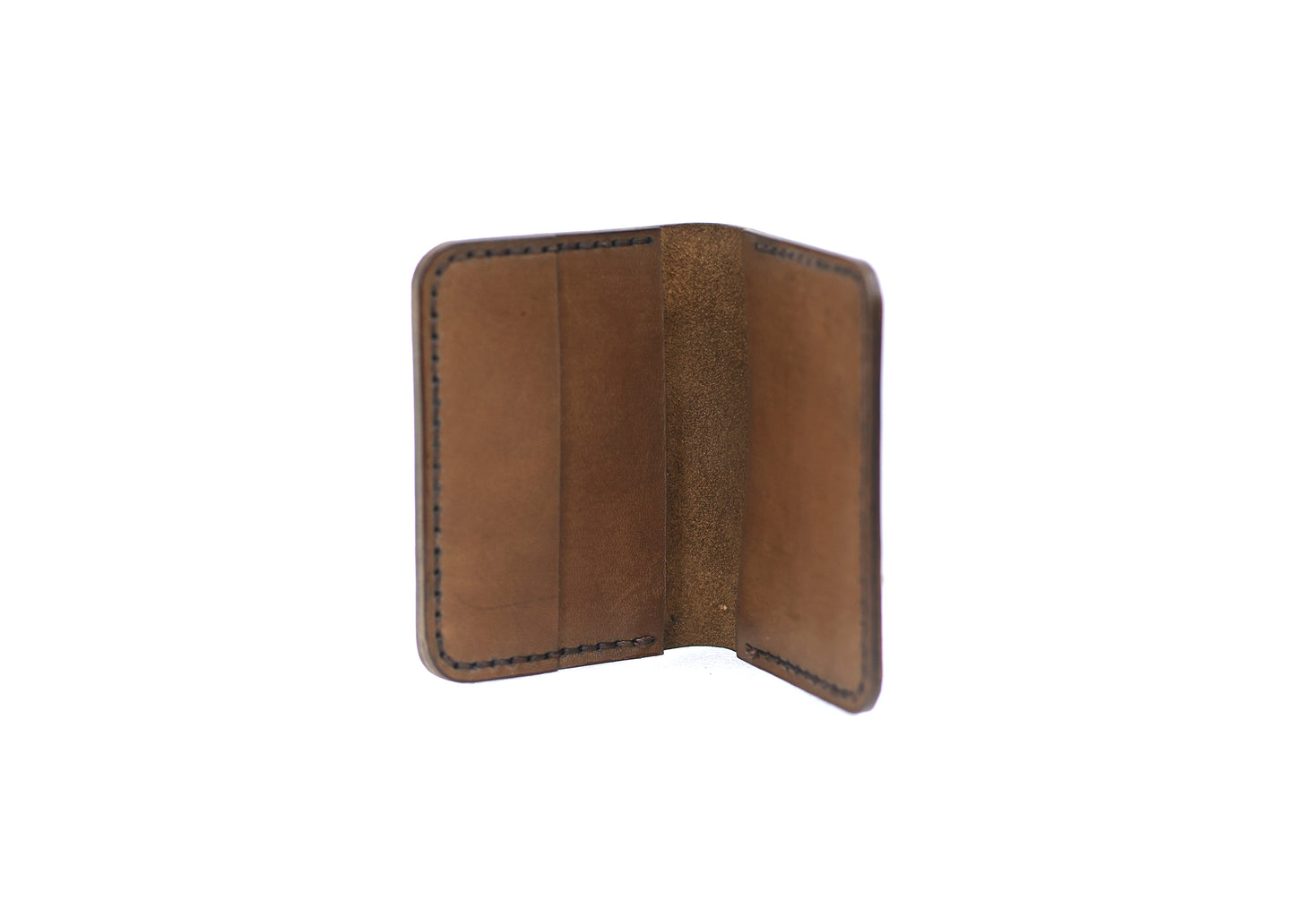 The Brownstone: A Leather Bifold Wallet |Brown Color|
