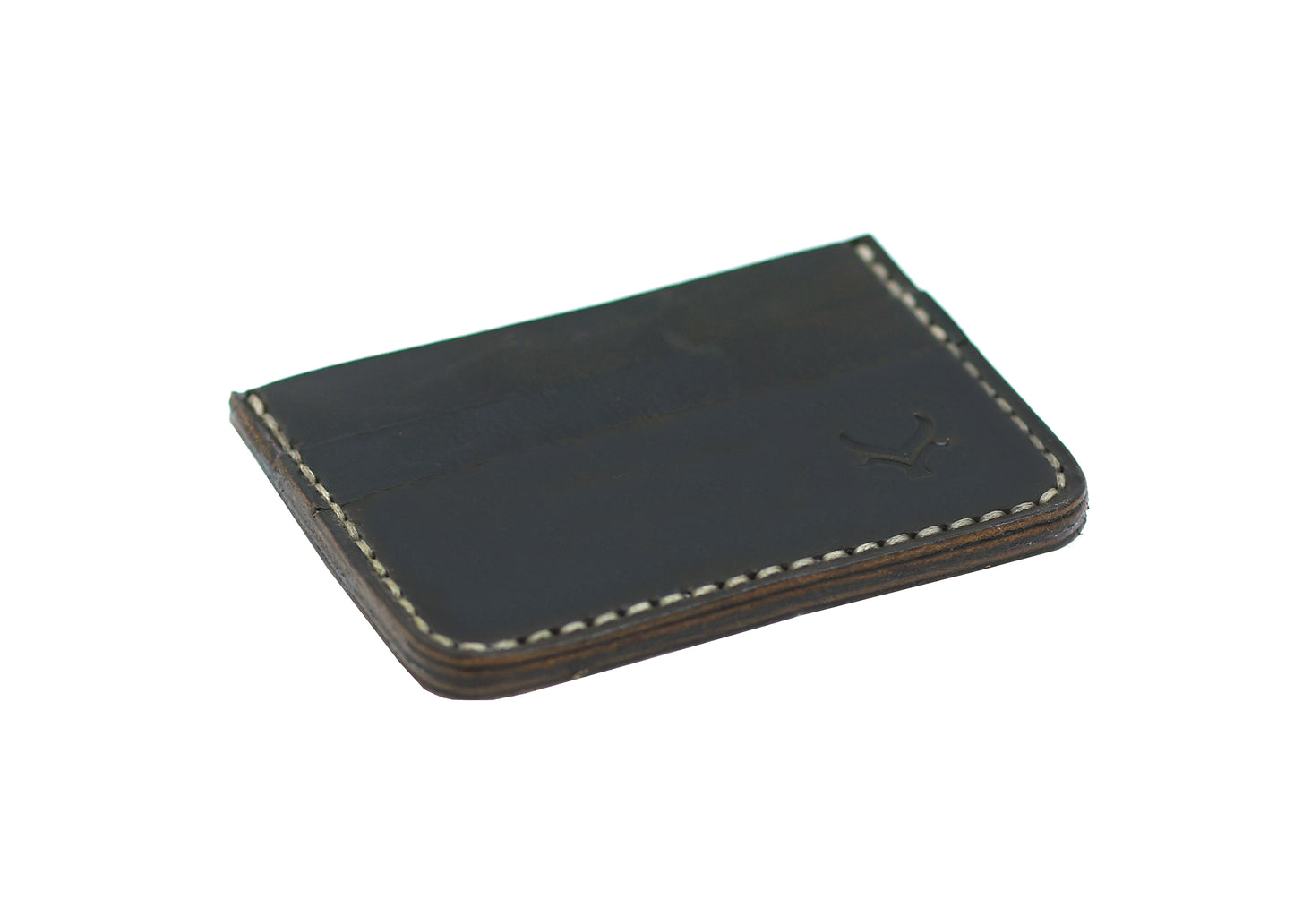 The Artisan- Black leather card holder
