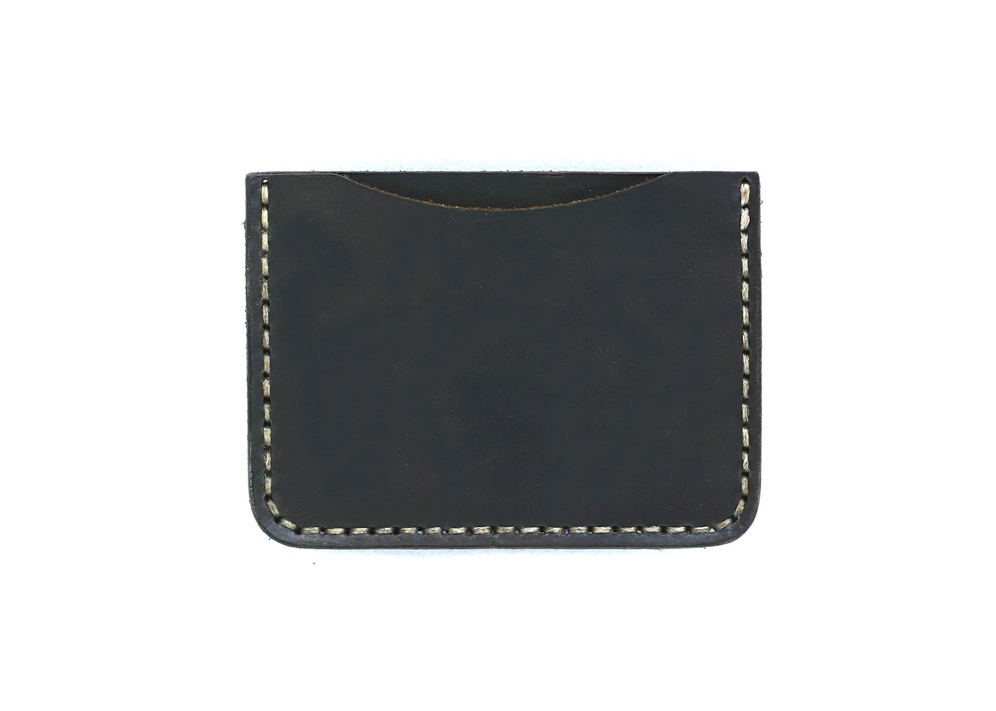 The Artisan- Black leather card holder