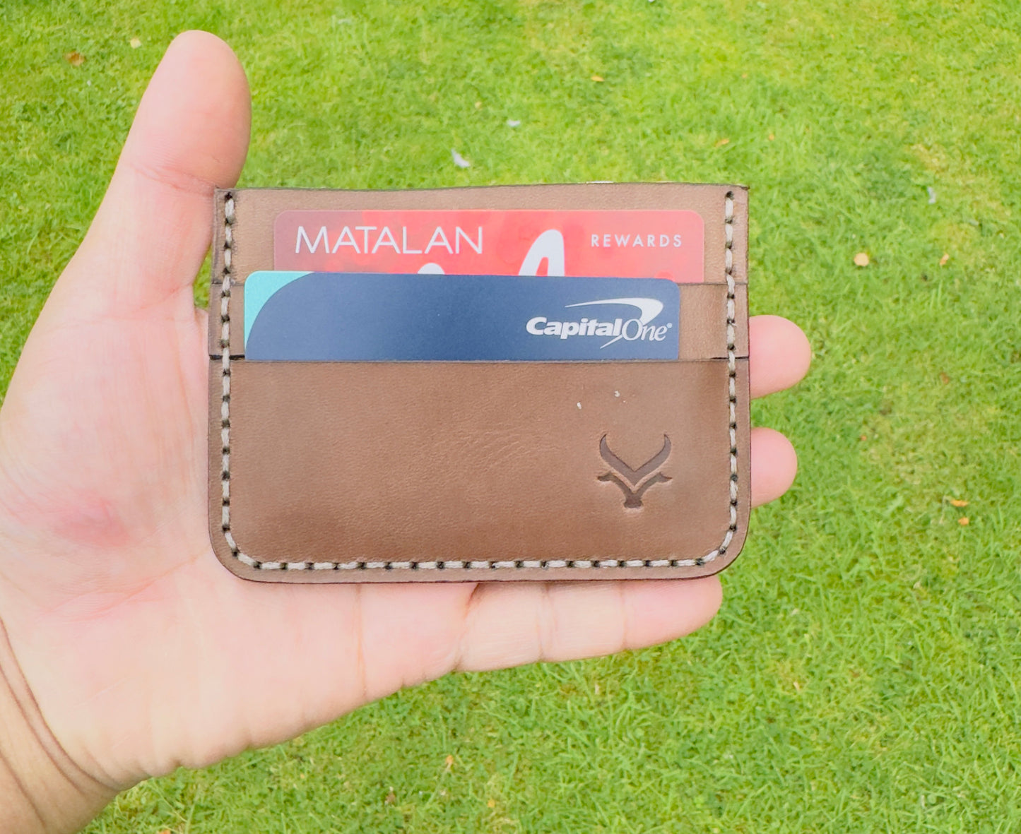 The Artisan- Brown Leather Card Holder