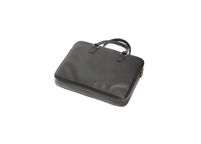 The Black Dotted - Laptop business Leather Bag