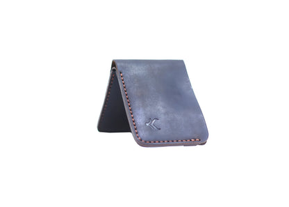 The Timless: A black leather Bifold Wallet