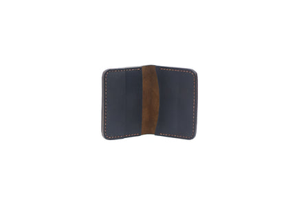 The Blackstone: A Leather Bifold Wallet |Black Color|