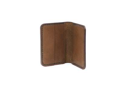 The Brownstone: A Leather Bifold Wallet |Brown Color|
