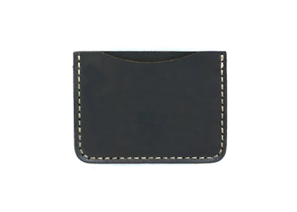 The Artisan- Black leather card holder