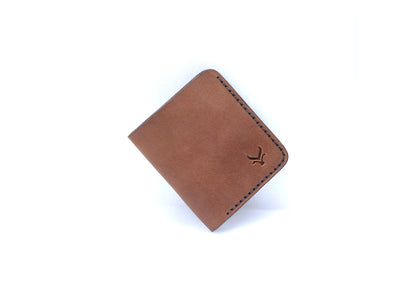 The Vertique - Brown Leather Cardholder Wallet