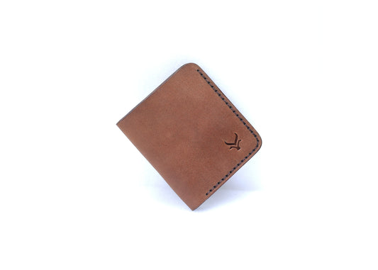 The Vertique - Brown Leather Cardholder Wallet