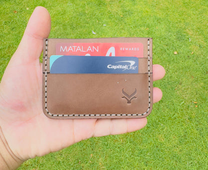 The Artisan- Brown Leather Card Holder